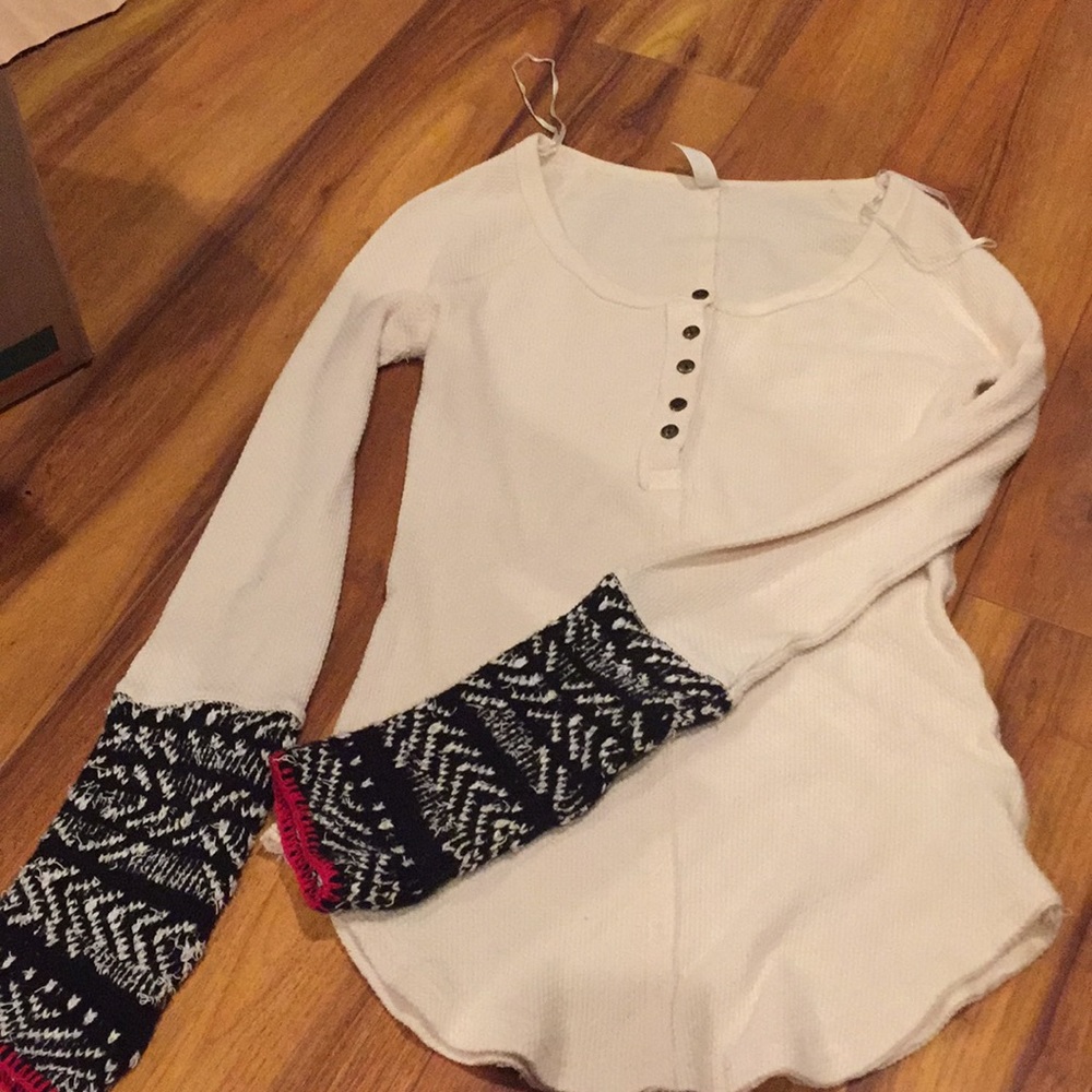 Never worn long sleeve buttoned shirt